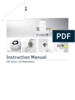 Instruction Manual: UVS Series - UV Radiometers