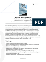 Venture Capital Investing: The Complete Handbook For Investing in Private Businesses For Outstanding Profits