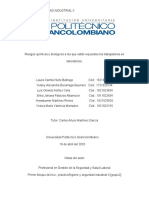 Entrega 2 Semana 5 de Riesgos Quimicos y Biologicos