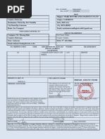 Bill of Lading MR SAMUEL