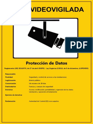 Cartel Videovigilancia PDF