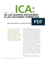 Etica de Las Buenas Decisiones A Las Decisiones Correctas PDF