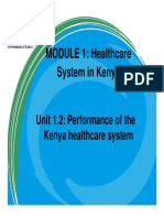 MODULE 1: Healthcare System in Kenya