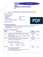 Sesión Religión 2º Grado PDF