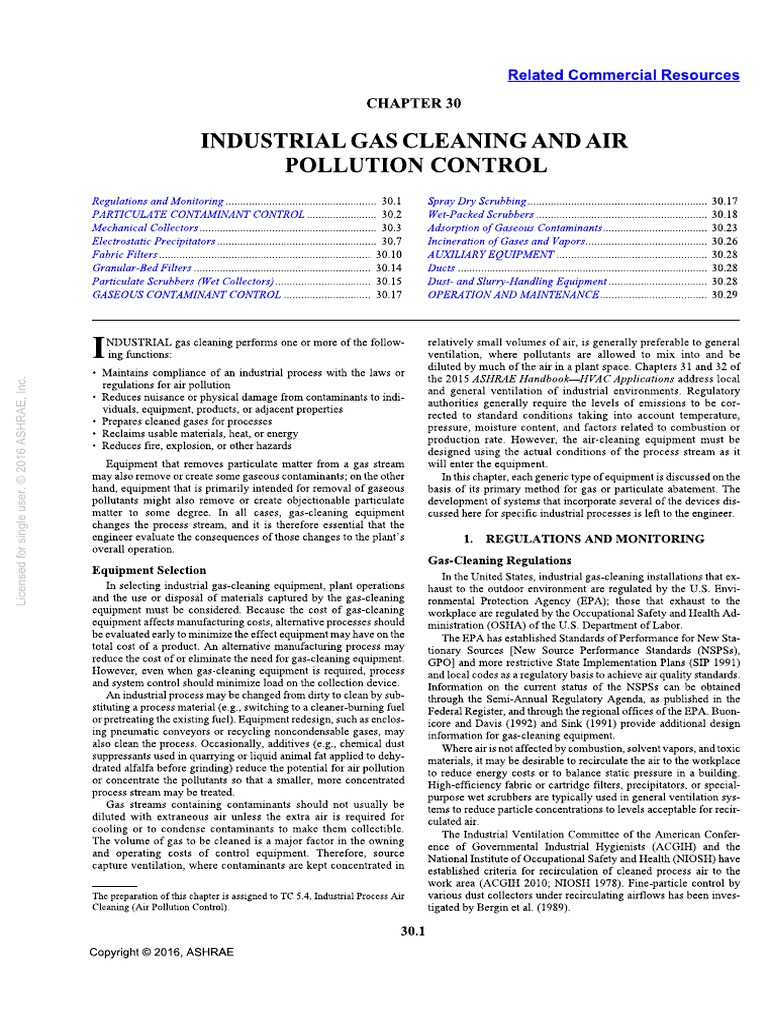 2016 ASHRAE Handbook HVAC Systems and Equipment CH 30 IP PDF