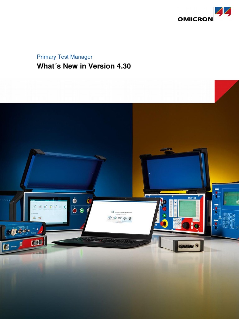 What S New in Version 4.30: Primary Test Manager | PDF | Transformer ...