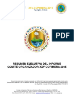 Re Informe XXV Copimera 2015 2