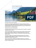 Principales Aportaciones de La Norma ISO 14001 Al Sector Turístico