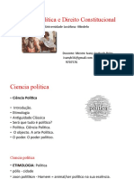 1-Ciencia Política e Direito Constitucional