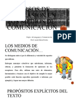 Recursos de Persuasión en Los Medios de Comunicación