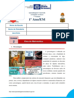 7 1° Ano - Matemática e suas Tecnologias