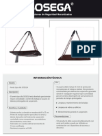 Soluciones de seguridad garantizadas con arnés tipo silla cómodo SOSEGA