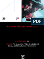 Cuadernos20 Veinte Poemas Imprescindibles Literatura Femenina