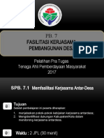 Kerjasama Desa Untuk Pembangunan