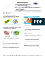 Taller Evaluativo Ciencias Naturales