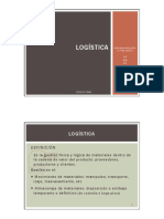 Logistica y Diagramas de Movimientos GF DM PP 15