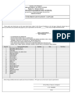 TEMPLATE Canvass Form | PDF