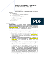 Ii - Normas de Biossegurança para Clínicas de Radiológia Odontológica