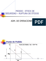 9na SEMANA-INVENTARIOS-Punto de Pedido - Stock de Seguridad