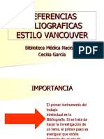 Bibliografia Segun Vancouver