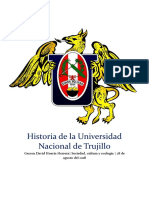Historia de la Universidad Nacional de Trujillo
