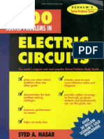 3000 Solved Problems in Electric Circuits - Schaums PDF
