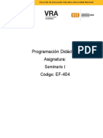 Programación Didáctica. Seminario I. 2do PAC Virtual, 2020.docx