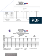 Bagumbayan Elementary School Special Education (Sped) Center Scatterplot Form