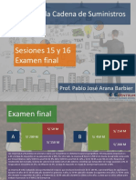 Sesiones 15 y 16 - Examen Final
