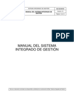 GG-SG-M-001 Manual Del Sistema Integrado de Gestión