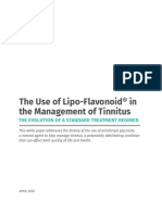 The Use of Lipo-Flavonoid in The Management of Tinnitus