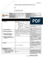 Sample Lesson Exemplars in English Using The IDEA Instructional Process