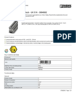 Feed-Through Terminal Block - UK 5 N - 3004362: Key Commercial Data