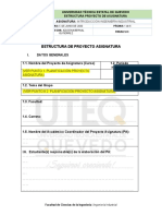 Estructura Proyecto Asignatura