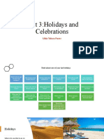 Unit 3:holidays and Celebrations: Ulda Toloza Pavez