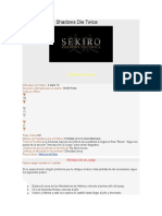 Guia de Trofeos Sekiro | PDF | Espada | Naturaleza
