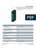 Data Sheet 6ES7134-4JB51-0AB0: Supply Voltage