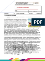 Guia5 Lacomunidadcristiana 8vo PDF