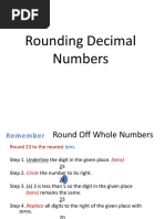 Rounding Decimals