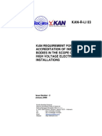 RLI 03_KAN requirement for IB for  High voltage Electrca _(EN)