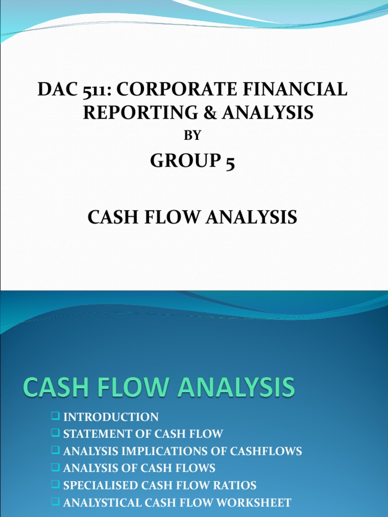 Cash Flow Analysis in Corporate Finance | PDF | Cash Flow Statement ...