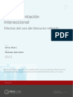 Argumentic. Tesis++La Argumentacion Interaccional. Alicia E. Carrizo.