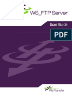 WS FTP Server User Guide
