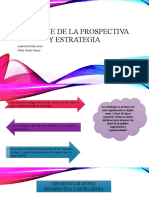 ALCENCE DE LA PROSPECTIVA Y ESTRATEGIA