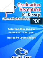 McKinney Graduation Reception