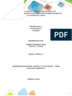 Final Biologia - Paso 5 Identificar Los Macroinvertebrados