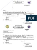 Request Form of Form 137