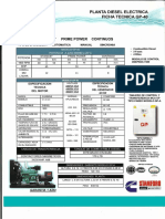 Ficha Tecnica 40 KW GP - PDF