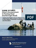 China's Encroachment in Panatag Shoal (Scarborough Shoal)