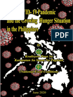 Covid-19 Pandemic and The Growing Hunger Situation in The Philippines